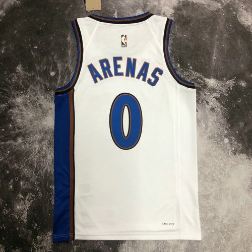 Maillot de Basket #0 Arenas Washington Wizards 22-23 city Blanc